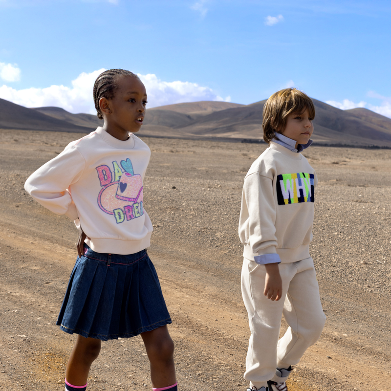 Pleated knit skirt BILLIEBLUSH 
                        GIRL