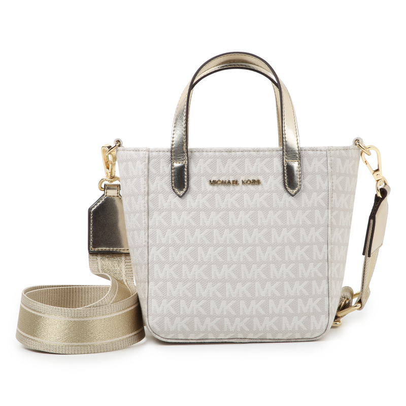 Printed zip-up tote bag MICHAEL KORS 
                        GIRL