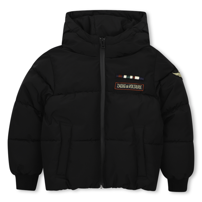 Hooded down jacket ZADIG & VOLTAIRE 
                        BOY