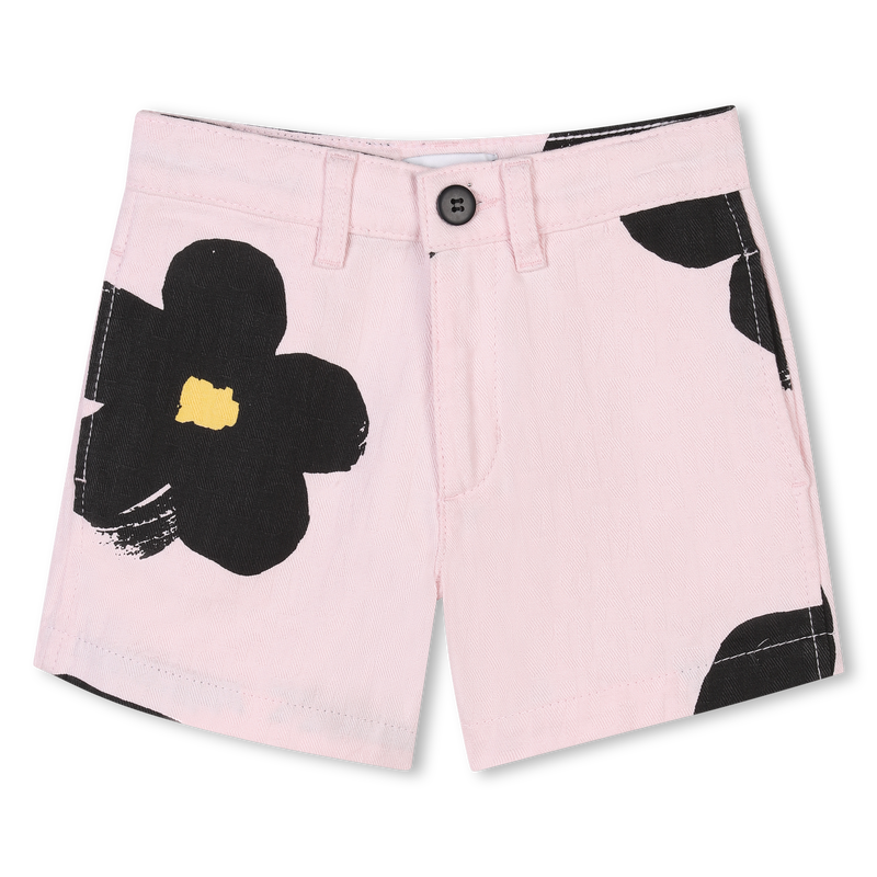 Printed cotton shorts MARC JACOBS 
                        GIRL