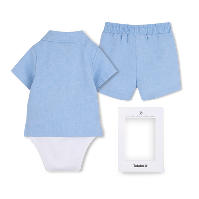 SHIRT AND SHORTS SET TIMBERLAND BOY