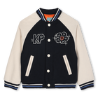 Bomber jacket with snap fastening KENZO KIDS 
                    GIRL