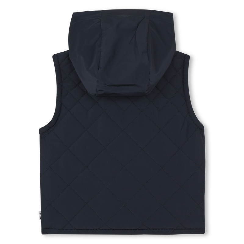 SLEEVELESS HOODED DOWN JACKET BOSS 
                        BOY