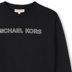 Cotton fleece sweatshirt MICHAEL KORS 
                    GIRL