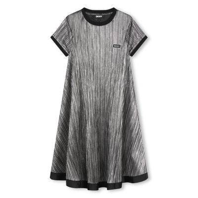 Short-sleeved pleated dress DKNY GIRL