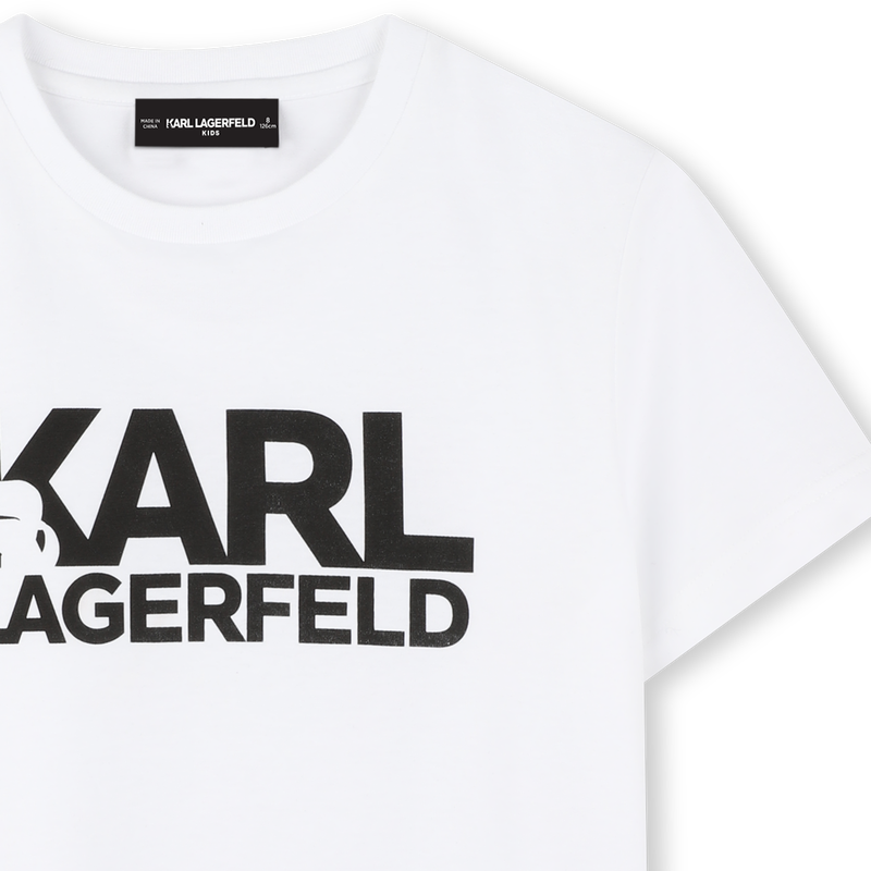 Short-sleeved T-shirt KARL LAGERFELD KIDS 
                        BOY