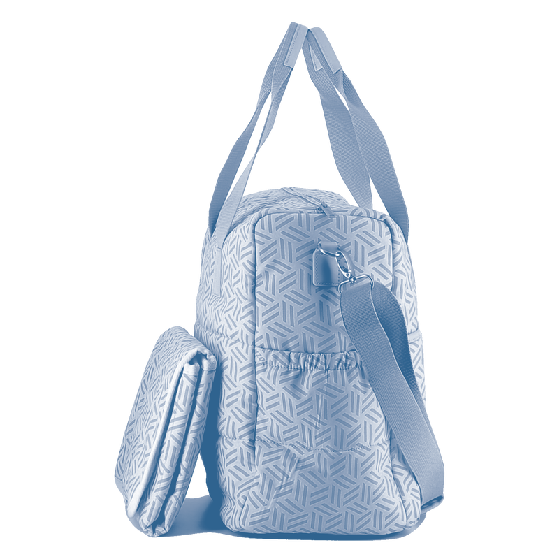 Quilted diaper bag in printed poplin KENZO KIDS 
                        UNISEX