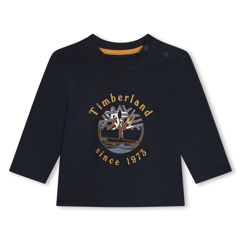 T-shirt with logo print TIMBERLAND 
                        BOY