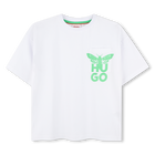 Short-sleeved cotton T-shirt HUGO 
                    BOY