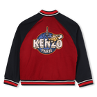 Bomber jacket with snap closure KENZO KIDS 
                    UNISEX