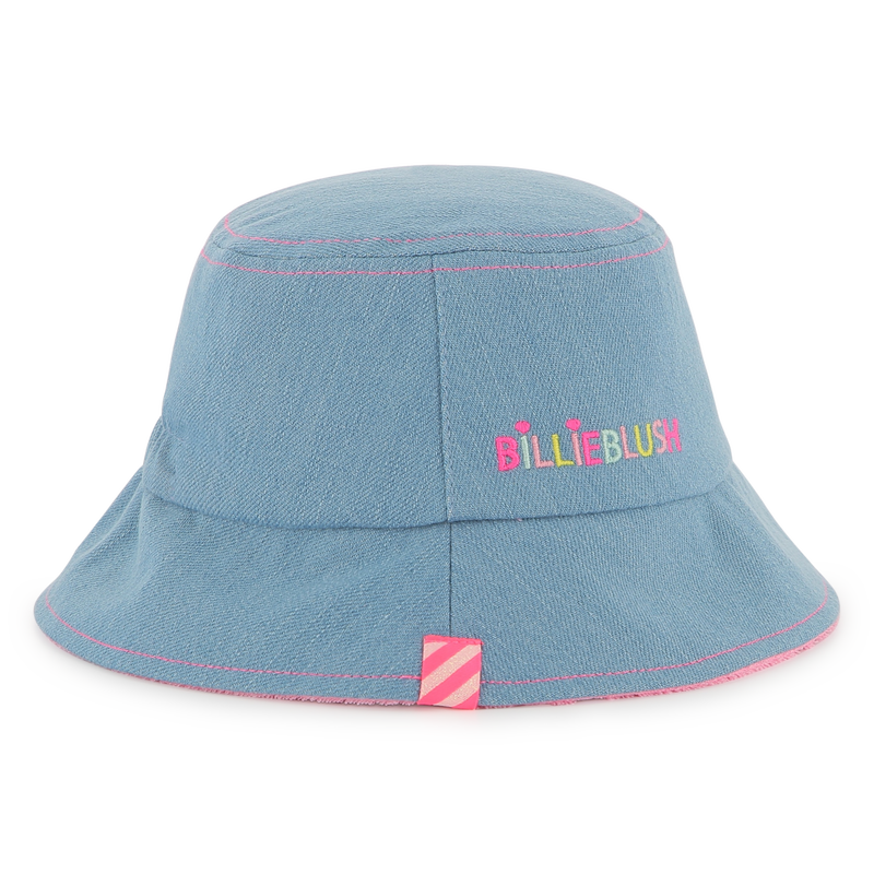 Reversible cotton bucket hat BILLIEBLUSH 
                        GIRL