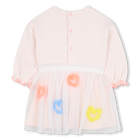 Bi-material dress BILLIEBLUSH 
                    GIRL