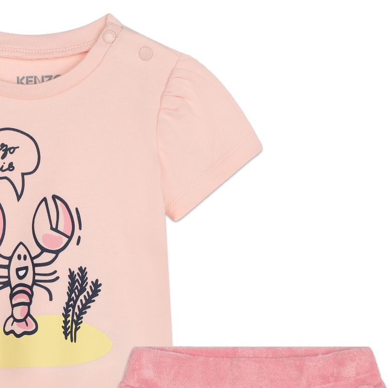 Terrycloth ensemble KENZO KIDS 
                        GIRL