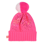 Pompom hat with sequins BILLIEBLUSH 
                    GIRL