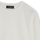 Long-sleeved sweatshirt KARL LAGERFELD KIDS 
                    GIRL