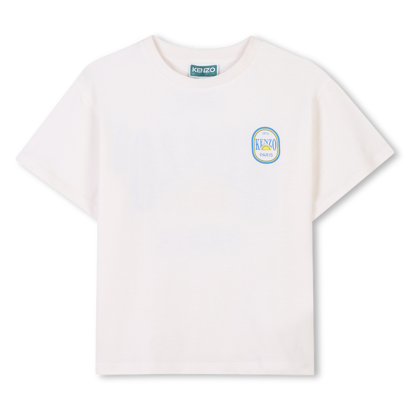 Short-sleeved cotton T-shirt KENZO KIDS 
                        BOY
