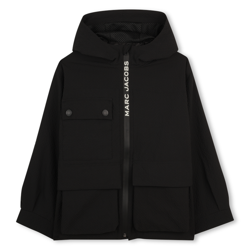 HOODED WINDBREAKER MARC JACOBS 
                        BOY