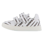 Leather hook-and-loop trainers KARL LAGERFELD KIDS 
                    UNISEX