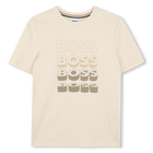 Short-sleeved t-shirt, SAND, hi-res