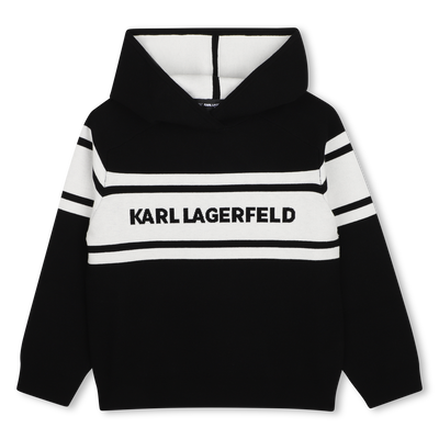 Hooded sweatshirt KARL LAGERFELD KIDS BOY