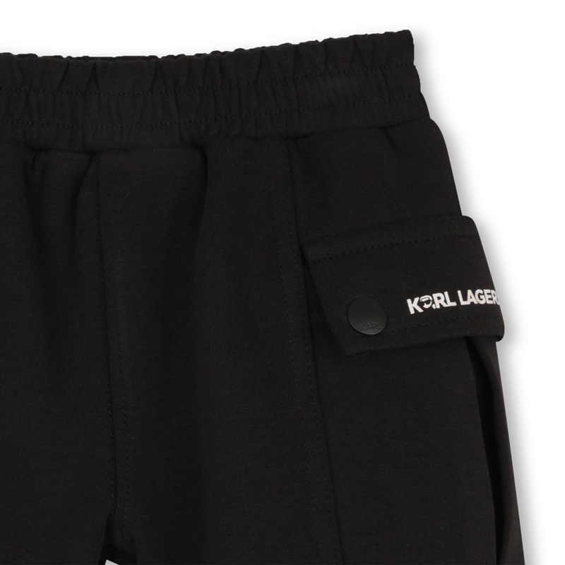 T-SHIRT AND SHORTS SET KARL LAGERFELD KIDS 
                        BOY