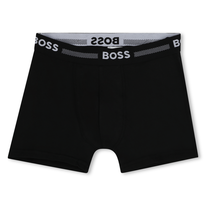 Set of 2 cotton boxer shorts BOSS 
                        BOY