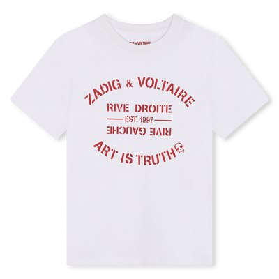 Short-sleeved cotton T-shirt ZADIG & VOLTAIRE UNISEX