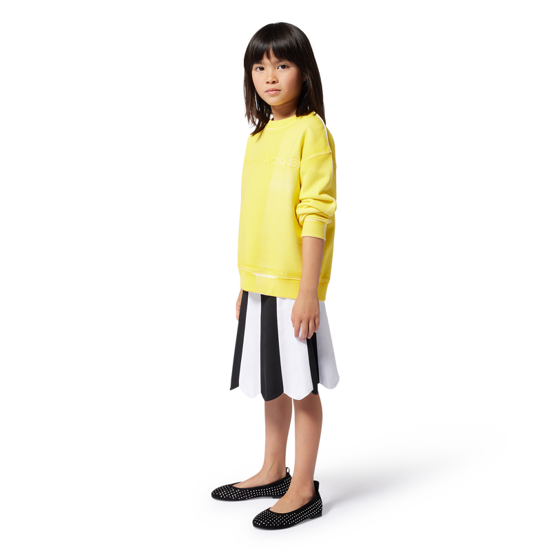 Striped party skirt MARC JACOBS 
                        GIRL