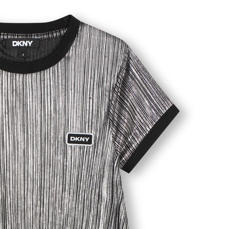 Short-Sleeved Pleated Dress DKNY 
                        GIRL
