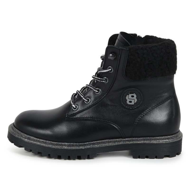 Leather ankle boots BOSS 
                        GIRL