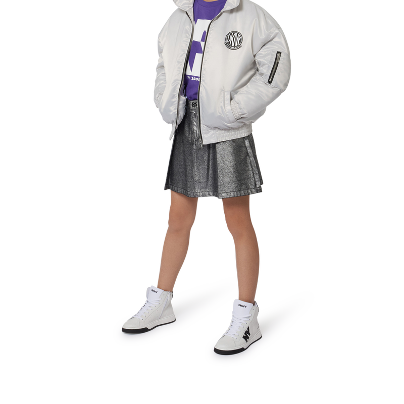 Cotton denim skirt DKNY 
                        GIRL