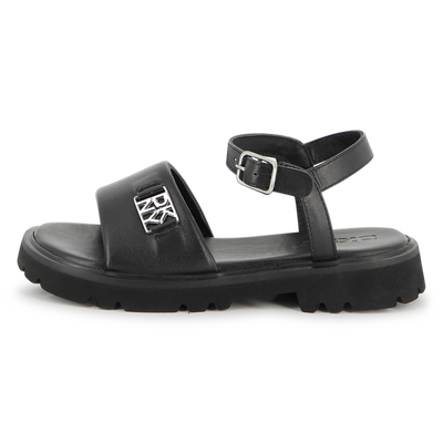LAMBSKIN SANDALS DKNY GIRL