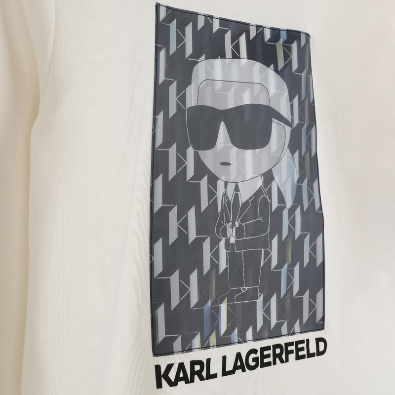 Long sleeve t-shirt KARL LAGERFELD KIDS 
                        BOY