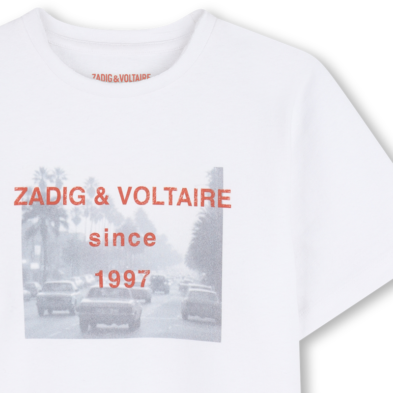 SHORT-SLEEVED T-SHIRT ZADIG & VOLTAIRE 
                        BOY