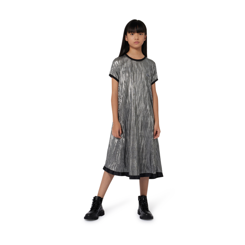 Short-Sleeved Pleated Dress DKNY 
                        GIRL