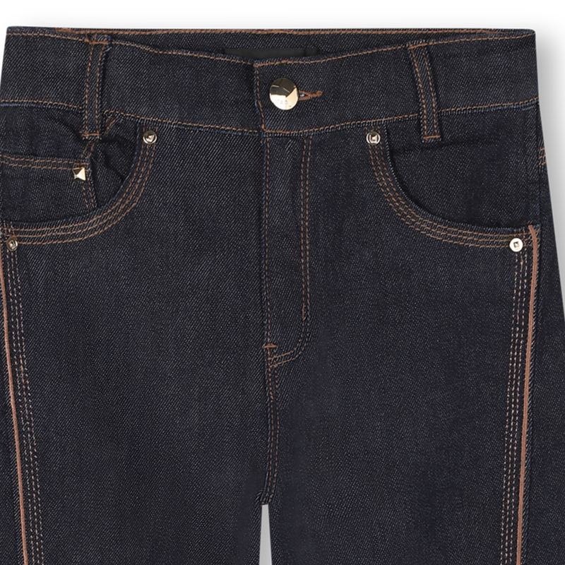 Denim pants KARL LAGERFELD KIDS 
                        GIRL