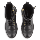 Cowhide leather lace-up boots ZADIG VOLTAIRE 
                    GIRL