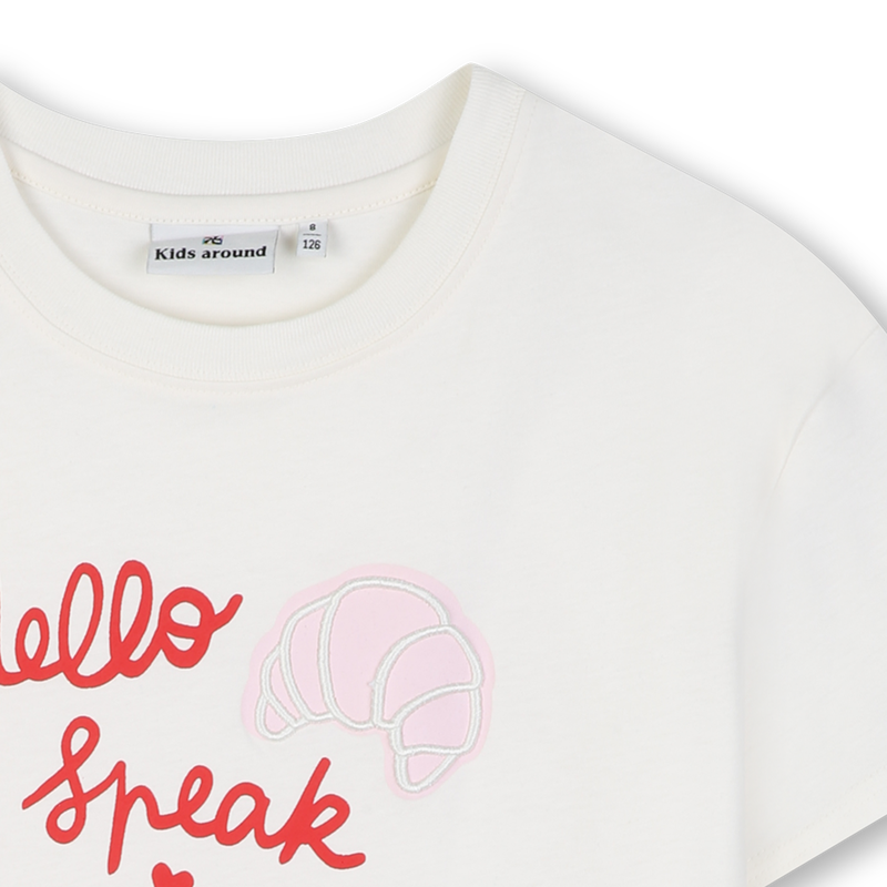 Short sleeve t-shirt KIDS AROUND 
                        GIRL