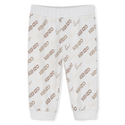 Cardigan and jogging trousers set KENZO KIDS 
                    BOY