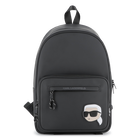 Rubber-effect coated textile backpack KARL LAGERFELD KIDS 
                    BOY