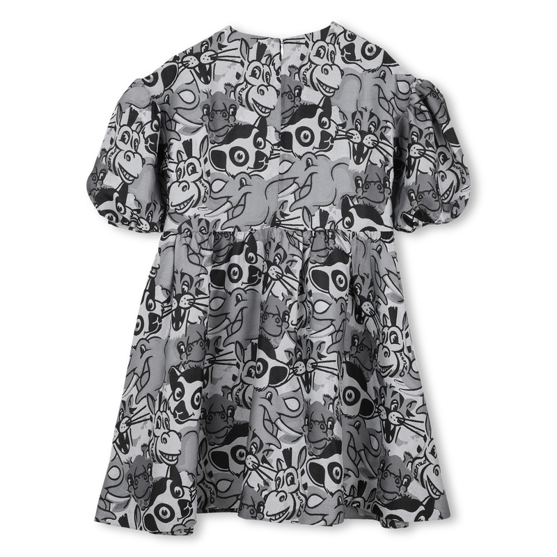 Balloon sleeve dress KENZO KIDS 
                        GIRL