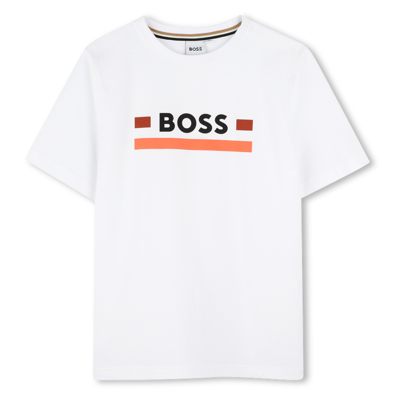 Cotton T-shirt and shorts BOSS 
                        BOY