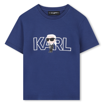 Short-sleeved T-shirt KARL LAGERFELD KIDS BOY