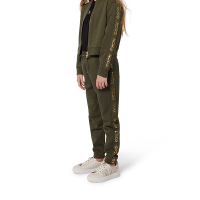 Fleece jogging bottoms MICHAEL KORS GIRL
