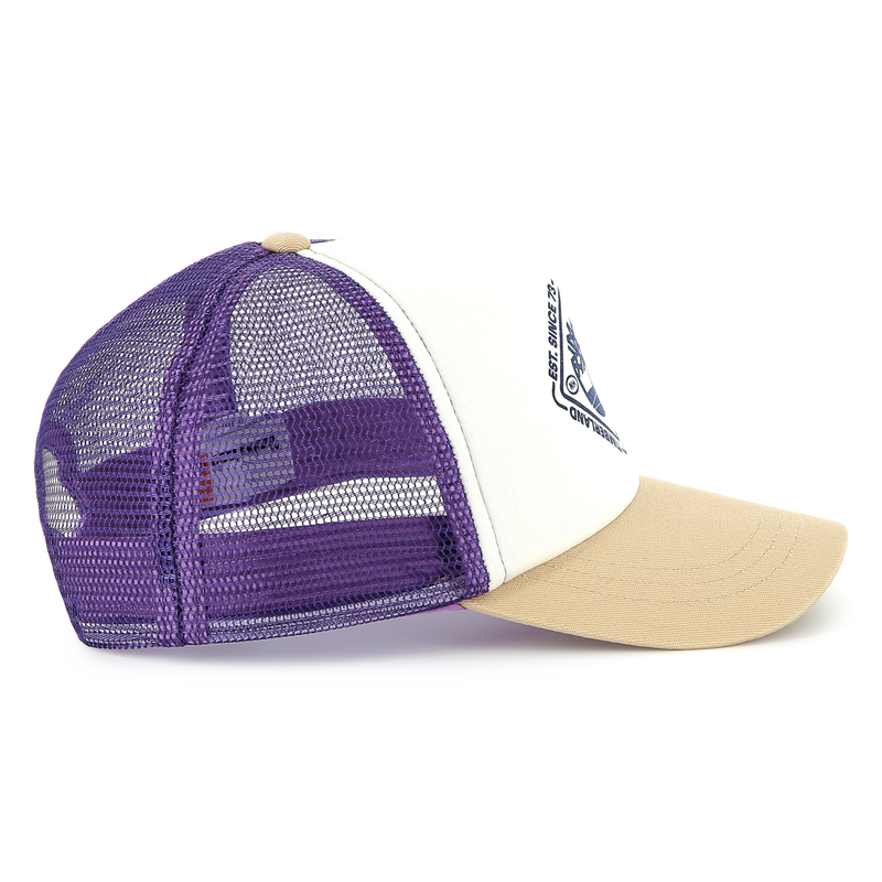 Tricolour bi-material cap TIMBERLAND 
                        BOY