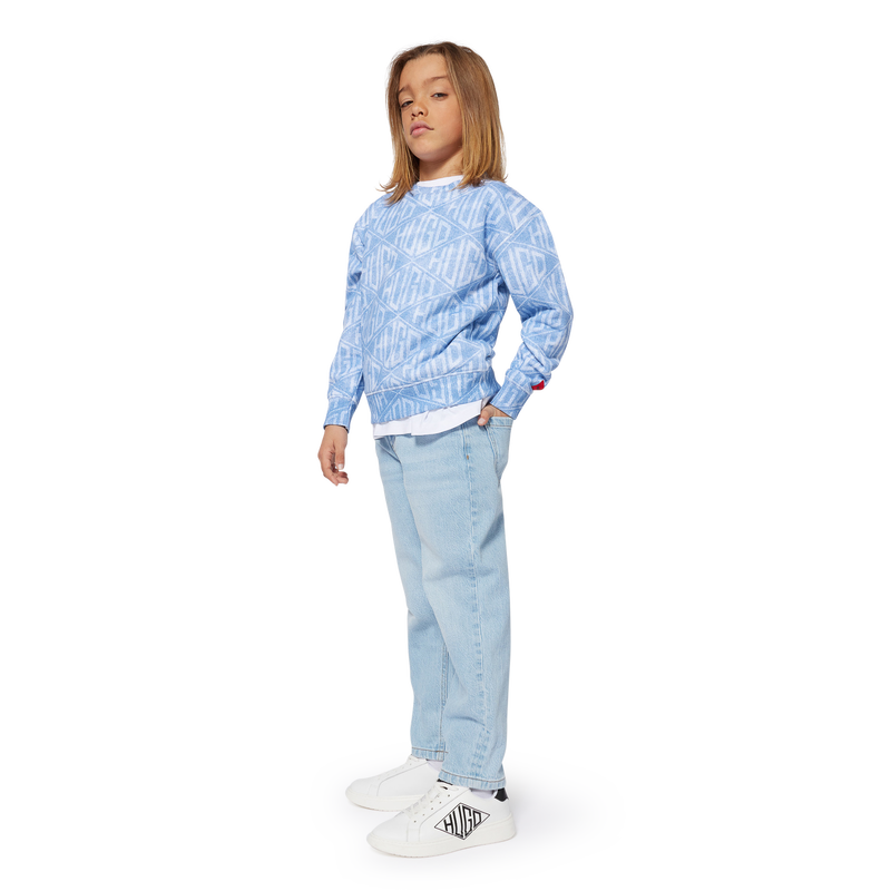 5-pocket loose-fit jeans HUGO 
                        BOY