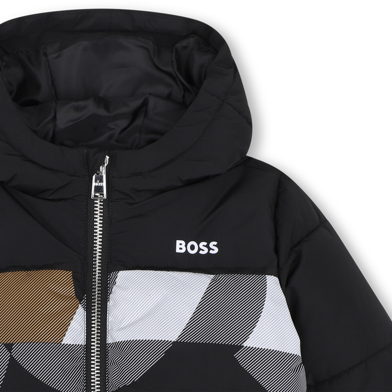 Hooded down jacket BOSS 
                        BOY