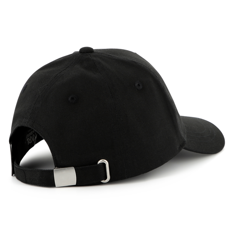 Adjustable cotton baseball cap KARL LAGERFELD KIDS 
                        GIRL