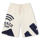 Bermuda shorts with prints KENZO KIDS 
                    BOY