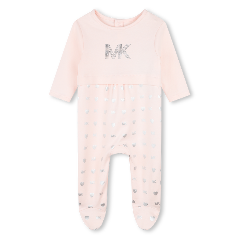 Cotton pyjamas, hat and bib MICHAEL KORS 
                        GIRL